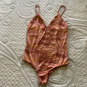 Pink Camouflage Mai Underwear One-Piece